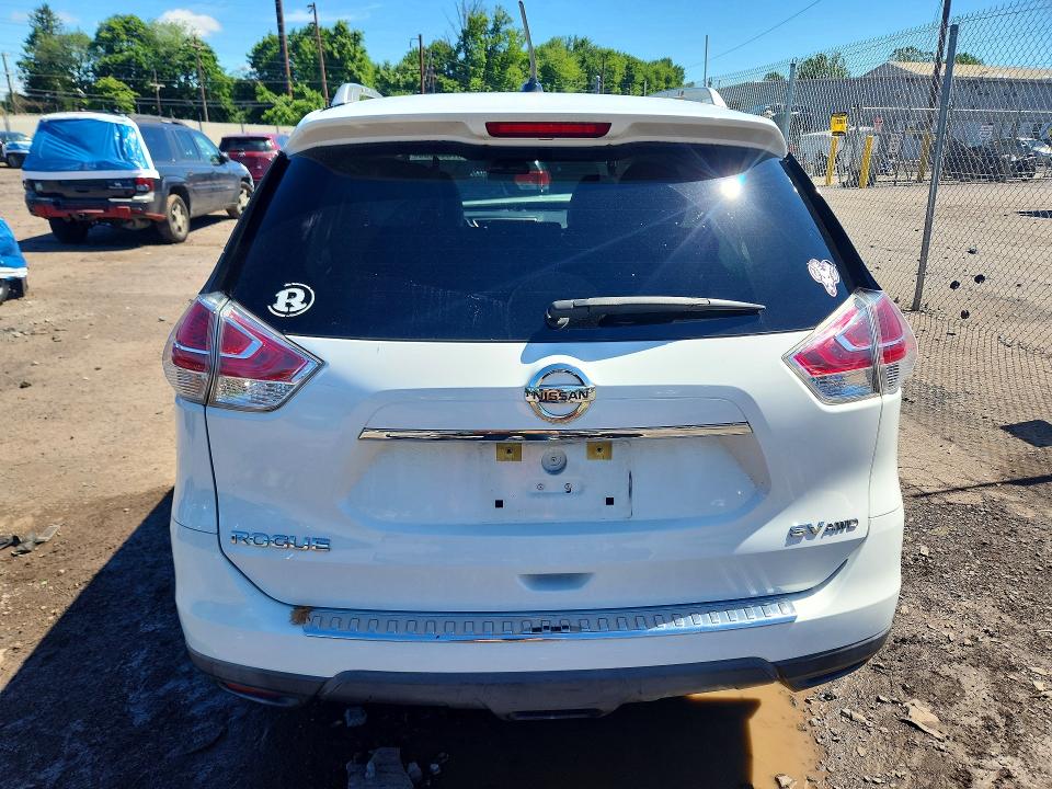 2016 Nissan Rogue მანქანა იყიდება აუქციონზე, vin: KNMAT2MV1GP642838, აუქციონის ნომერი: 57380056