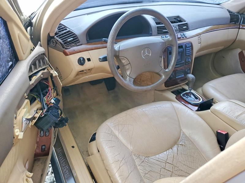 56744456 :رقم المزاد ، WDBNG70J0YA046483 vin ، 2000 Mercedes-benz S مزاد بيع