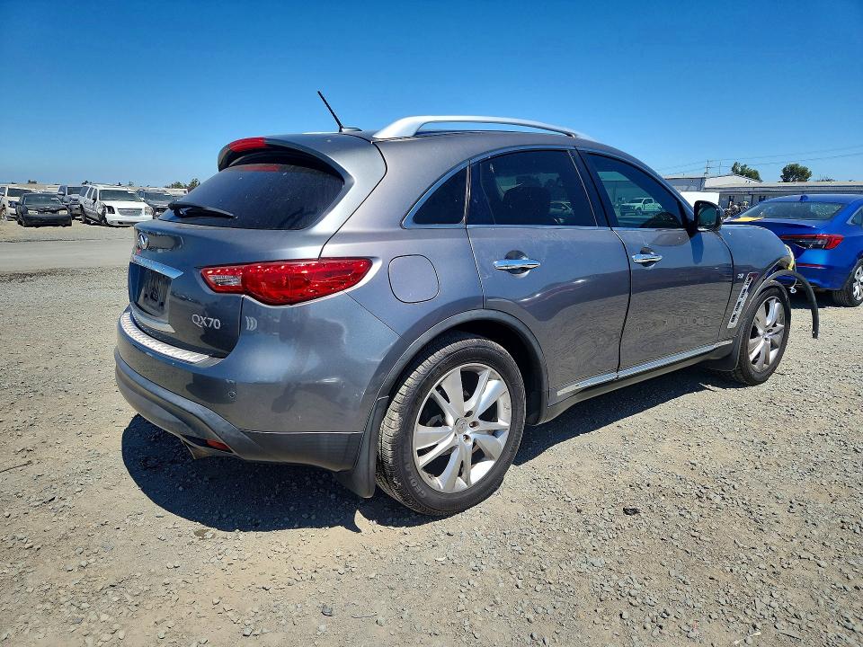 Продажа на аукционе авто 2014 Infiniti Qx70, vin: JN8CS1MU5EM451374, номер лота: 58232636