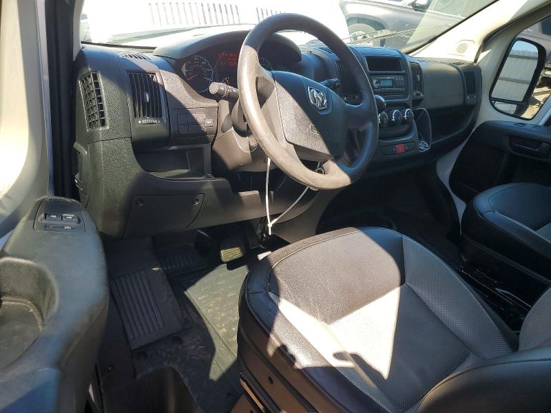 58536076 :رقم المزاد ، 3C6TRVAGXHE508563 vin ، 2017 Ram Promaster 1500 مزاد بيع