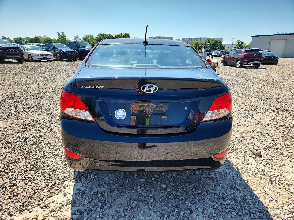 2013 Hyundai Accent მანქანა იყიდება აუქციონზე, vin: KMHCU4AE4DU576476, აუქციონის ნომერი: 58652856
