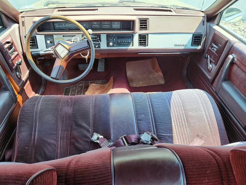 1986 Chevrolet Celebrity მანქანა იყიდება აუქციონზე, vin: 2G1AW19R9G1210582, აუქციონის ნომერი: 58792186