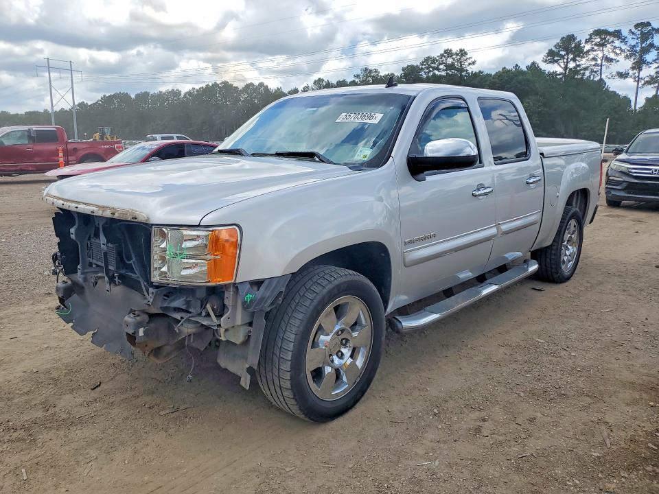 2011 Gmc Sierra მანქანა იყიდება აუქციონზე, vin: 3GTP1VE02BG338080, აუქციონის ნომერი: 55703696