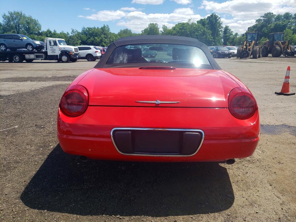 2002 Ford Thunderbird მანქანა იყიდება აუქციონზე, vin: 1FAHP60A62Y122480, აუქციონის ნომერი: 57238976