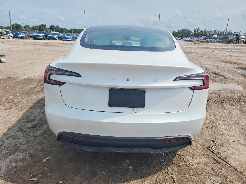 Aukcja sprzedaży 2025 Tesla Model 3, vin: 5YJ3E1EA0SF976001, numer aukcji: 57817996