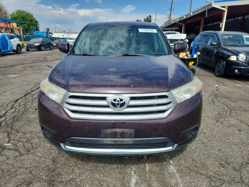 57902996 :رقم المزاد ، 5TDZA3EH7DS040695 vin ، 2013 Toyota Highlander مزاد بيع