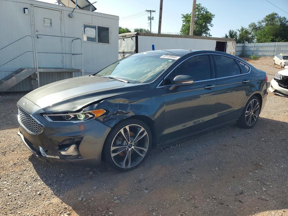 Auction sale of the 2019 Ford Fusion, vin: 3FA6P0K90KR253250, lot number: 59138946