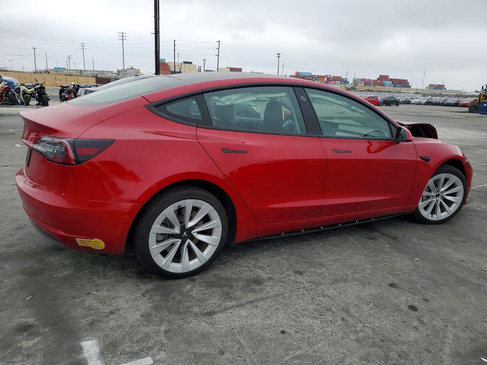 Продажа на аукционе авто 2022 Tesla Model 3, vin: 5YJ3E1EA7NF200646, номер лота: 56320746