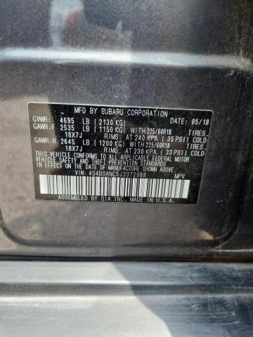 Продажа на аукционе авто 2018 Subaru Outback, vin: 4S4BSANC5J3372988, номер лота: 56975536