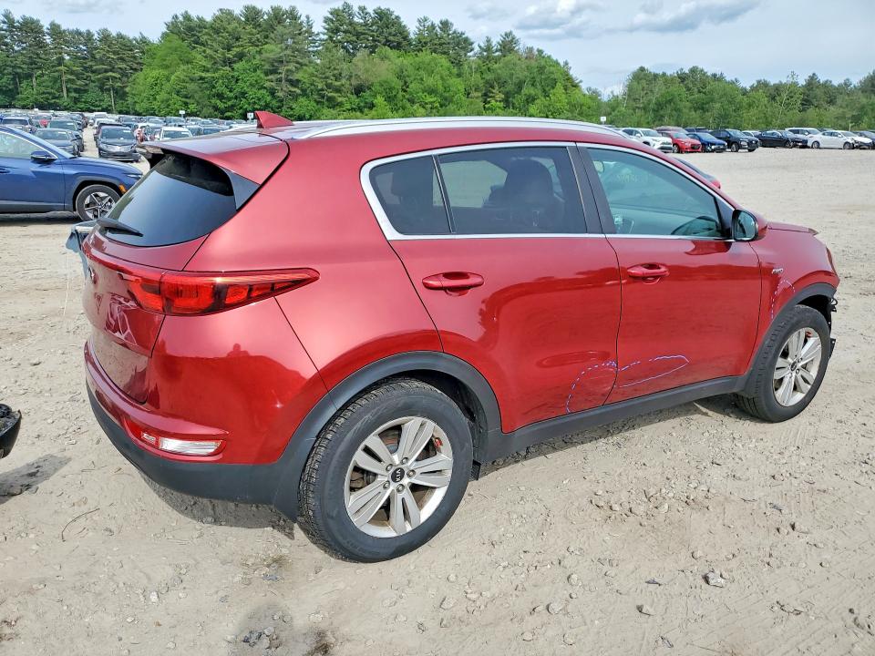 Продажа на аукционе авто 2017 Kia Sportage, vin: KNDPMCAC2H7042704, номер лота: 55879366