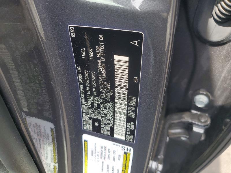 2024 Lexus Nx მანქანა იყიდება აუქციონზე, vin: 2T2HGCEZXRC035599, აუქციონის ნომერი: 57749296