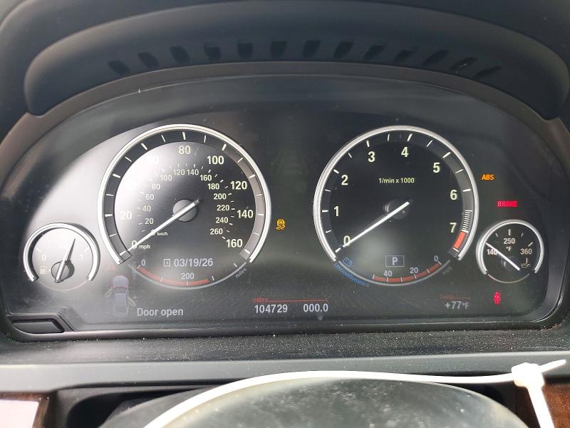 2013 Bmw 750 მანქანა იყიდება აუქციონზე, vin: WBAYF8C5XDD140107, აუქციონის ნომერი: 58438756