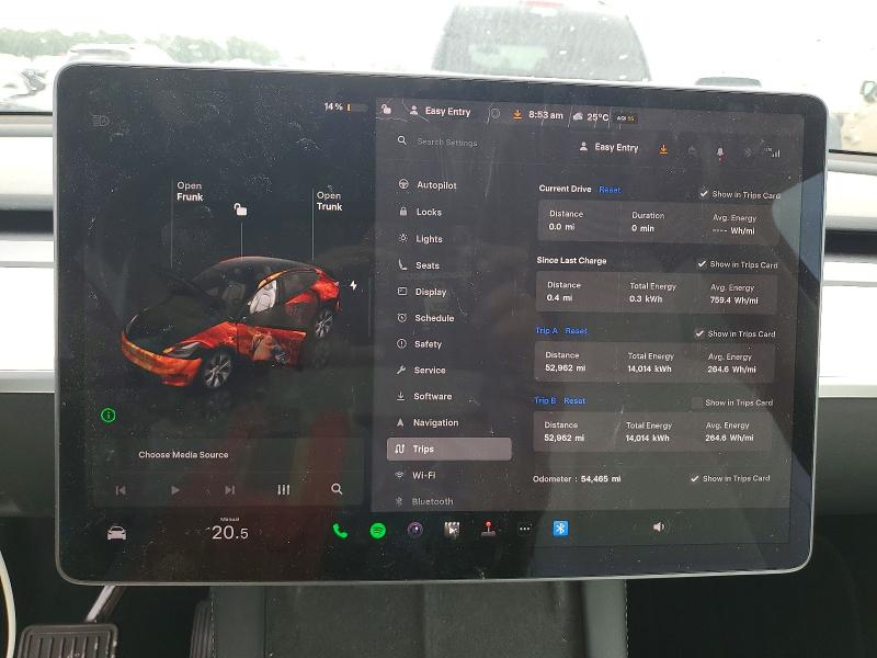 Продаж на аукціоні авто 2022 Tesla Model Y, vin: 7SAYGDEE0NF507700, номер лоту: 55763116