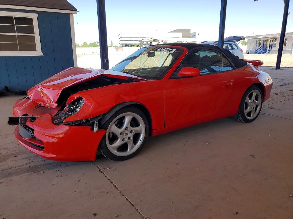 2002 Porsche 911 მანქანა იყიდება აუქციონზე, vin: WP0CA29952S654586, აუქციონის ნომერი: 58020186