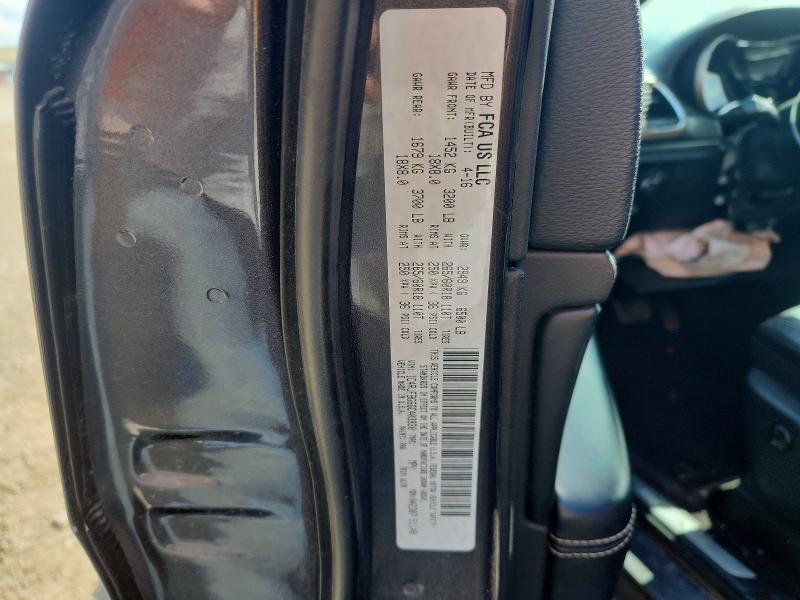 58899716 :رقم المزاد ، 1C4RJFBG6GC403930 vin ، 2016 Jeep Grand Cherokee مزاد بيع