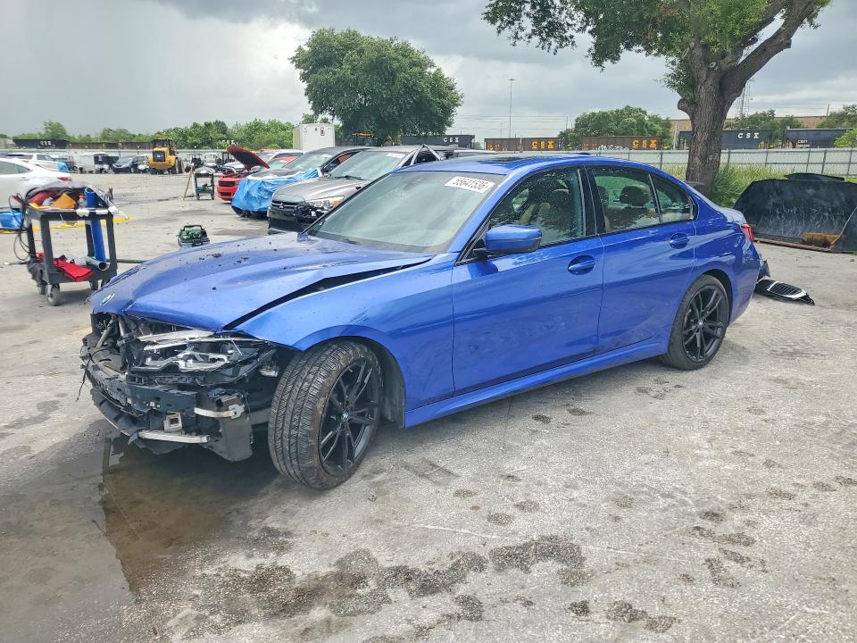 2021 Bmw 330i მანქანა იყიდება აუქციონზე, vin: 3MW5R1J01M8B65032, აუქციონის ნომერი: 55641536