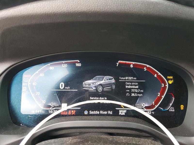 Aukcja sprzedaży 2022 Bmw X3, vin: 5UX53DP02N9J01794, numer aukcji: 56614196