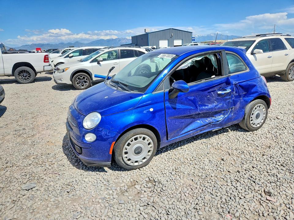 2013 Fiat 500 მანქანა იყიდება აუქციონზე, vin: 3C3CFFAR5DT512877, აუქციონის ნომერი: 56670036