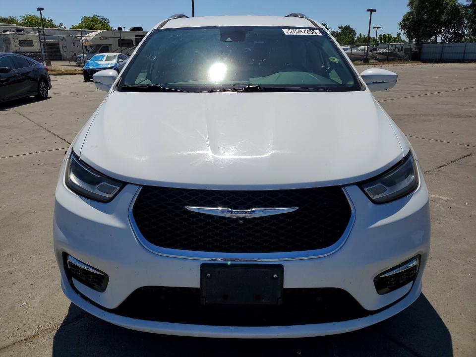 57597296 :رقم المزاد ، 2C4RC1L7XMR585873 vin ، 2021 Chrysler Pacifica مزاد بيع