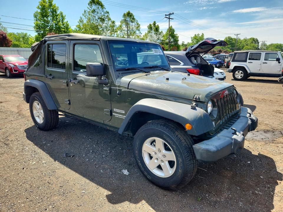 58091526 :رقم المزاد ، 1C4BJWDG4GL144174 vin ، 2016 Jeep Wrangler Unlimited مزاد بيع
