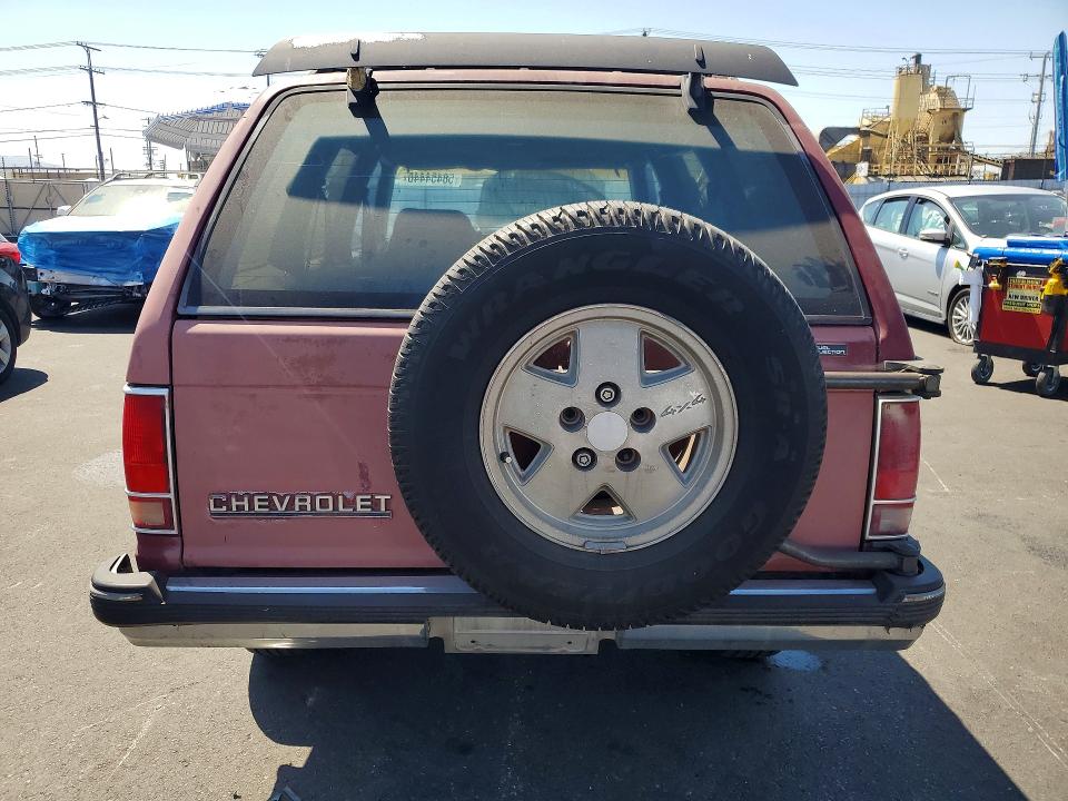 58454446 :رقم المزاد ، 1GNDT13Z3M2196073 vin ، 1991 Chevrolet Blazer مزاد بيع