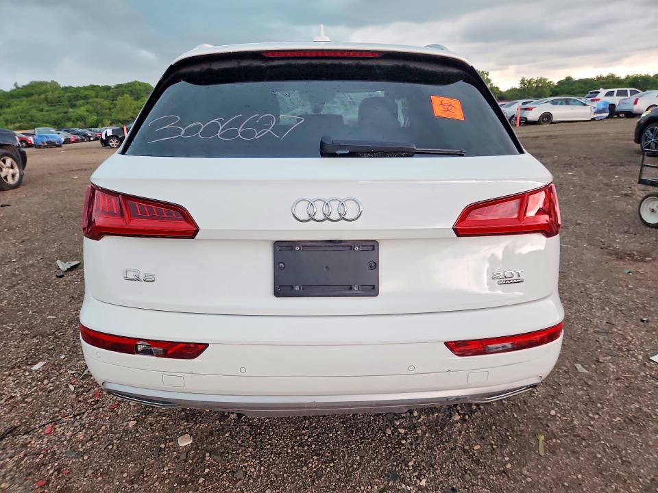 2018 Audi Q5 მანქანა იყიდება აუქციონზე, vin: WA1BNAFY8J2246825, აუქციონის ნომერი: 56969356