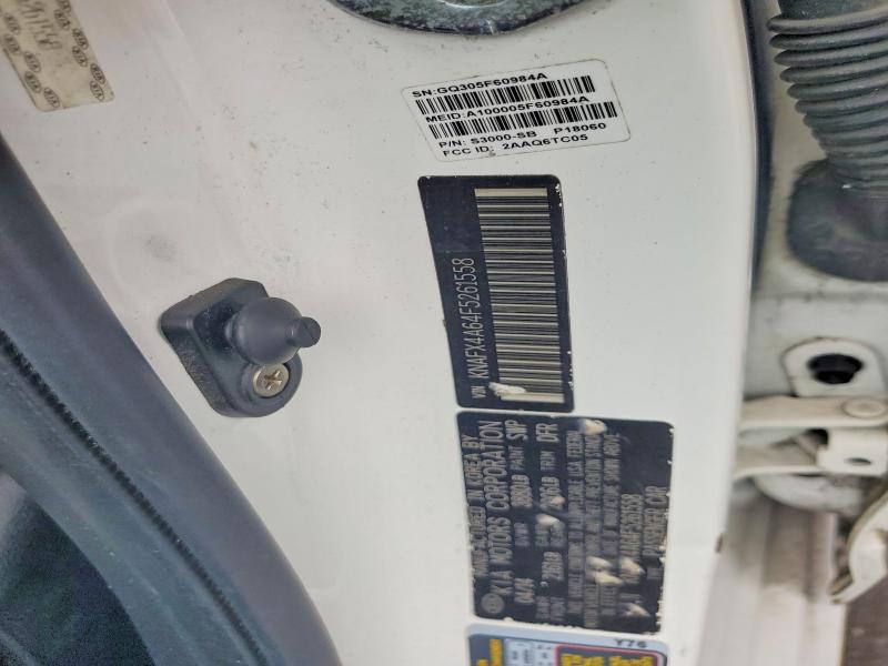 57455346 :رقم المزاد ، KNAFX4A64F5261558 vin ، 2015 Kia Forte مزاد بيع