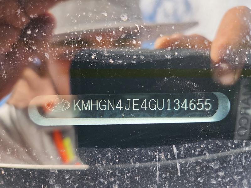 58584516 :رقم المزاد ، KMHGN4JE4GU134655 vin ، 2016 Hyundai Genesis مزاد بيع