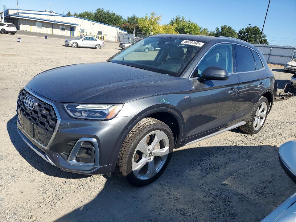 2022 Audi Q5 მანქანა იყიდება აუქციონზე, vin: WA1EAAFY2N2043573, აუქციონის ნომერი: 58280606