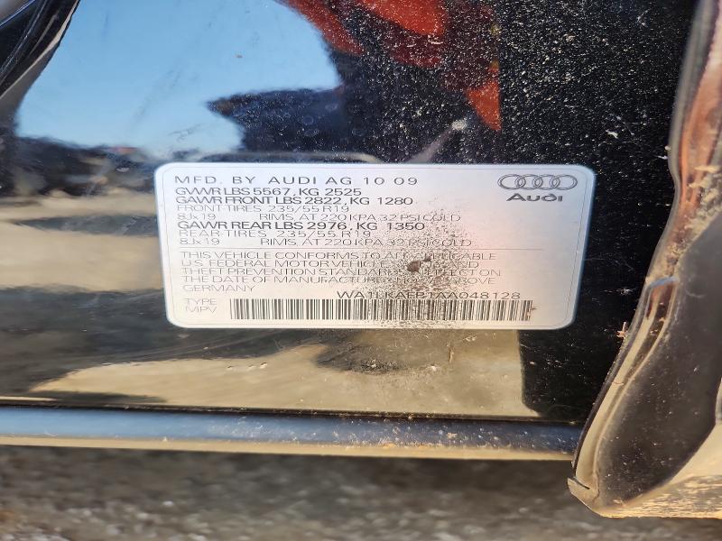 Продаж на аукціоні авто 2010 Audi Q5, vin: WA1LKAFP1AA048128, номер лоту: 59229436