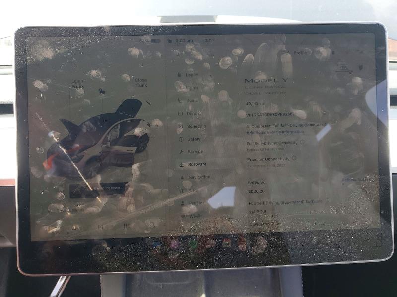 Aukcja sprzedaży 2023 Tesla Model Y, vin: 7SAYGDEE0PF925676, numer aukcji: 58214366