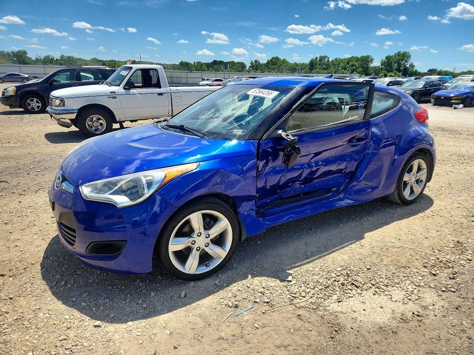2012 Hyundai Veloster მანქანა იყიდება აუქციონზე, vin: KMHTC6ADXCU049983, აუქციონის ნომერი: 57564266