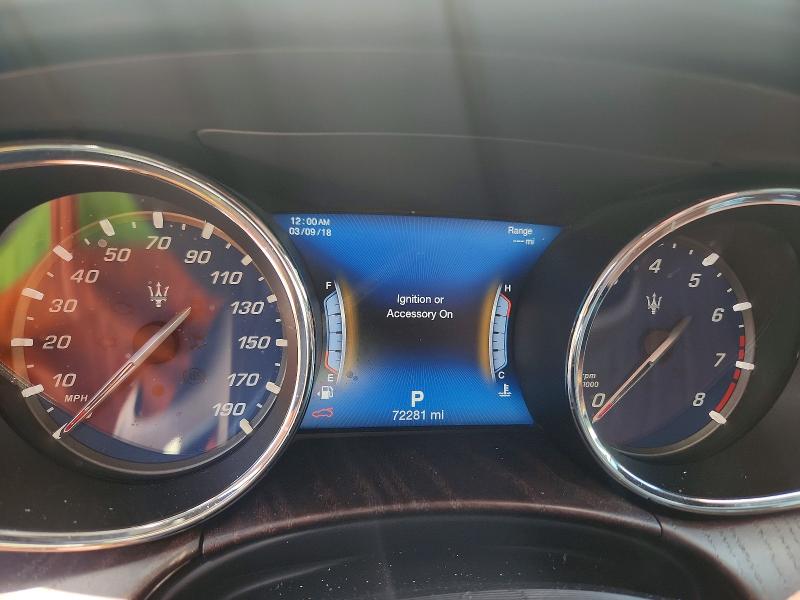 2019 Maserati Quattroporte მანქანა იყიდება აუქციონზე, vin: ZAM56YRA0K1314707, აუქციონის ნომერი: 54788226