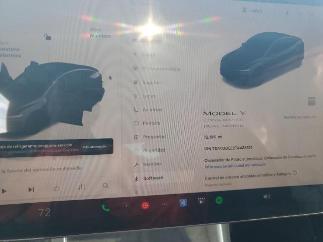 55716746 :رقم المزاد ، 7SAYGDEE2TA438101 vin ، 2026 Tesla Model Y مزاد بيع