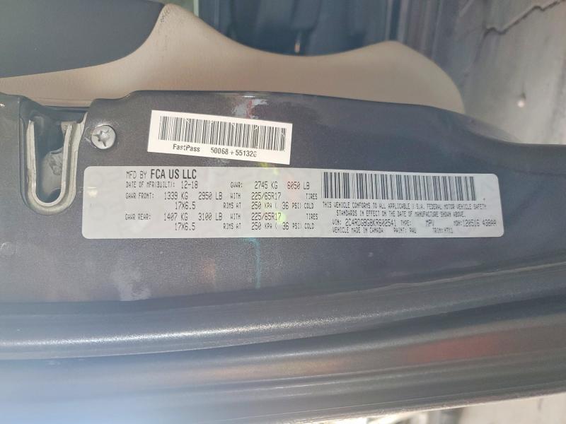 Продажа на аукционе авто 2019 Dodge Grand Caravan, vin: 2C4RDGBG8KR602541, номер лота: 56815526