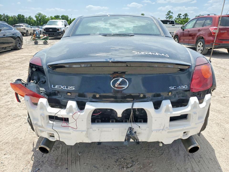 57731326 :رقم المزاد ، JTHFN48Y320011170 vin ، 2002 Lexus Sc مزاد بيع