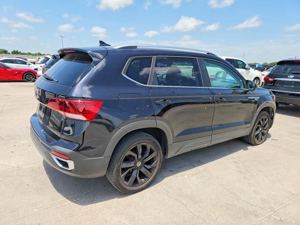 2022 Volkswagen Taos მანქანა იყიდება აუქციონზე, vin: 3VVSX7B2XNM035937, აუქციონის ნომერი: 58423156