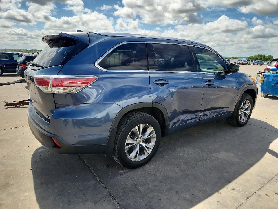 Aukcja sprzedaży 2014 Toyota Highlander, vin: 5TDKKRFH3ES037715, numer aukcji: 57199866