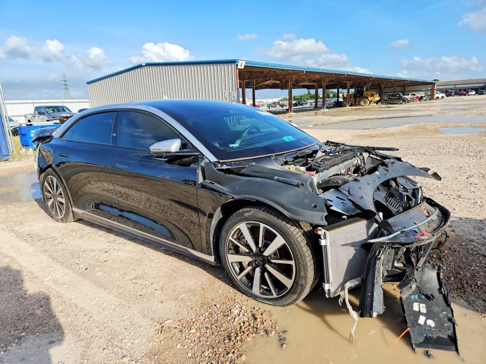 2022 Lucid Motors Air მანქანა იყიდება აუქციონზე, vin: 50EA1GBA4NA001102, აუქციონის ნომერი: 55511636