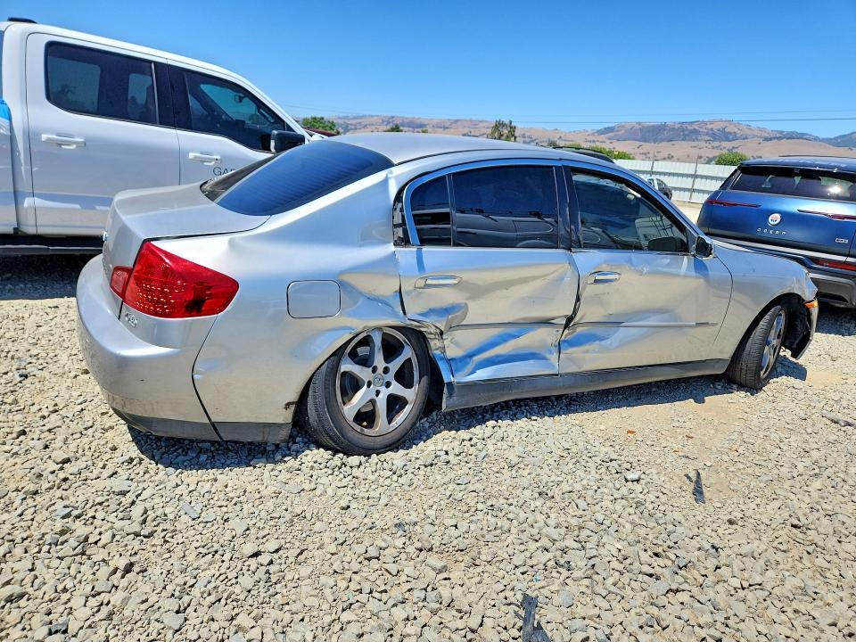 2004 Infiniti G35 მანქანა იყიდება აუქციონზე, vin: JNKCV51E24M619329, აუქციონის ნომერი: 58420576