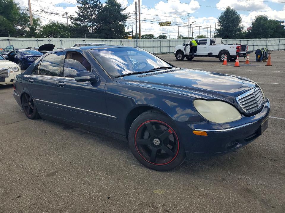 2000 Mercedes-benz S მანქანა იყიდება აუქციონზე, vin: WDBNG70J1YA086877, აუქციონის ნომერი: 58393046