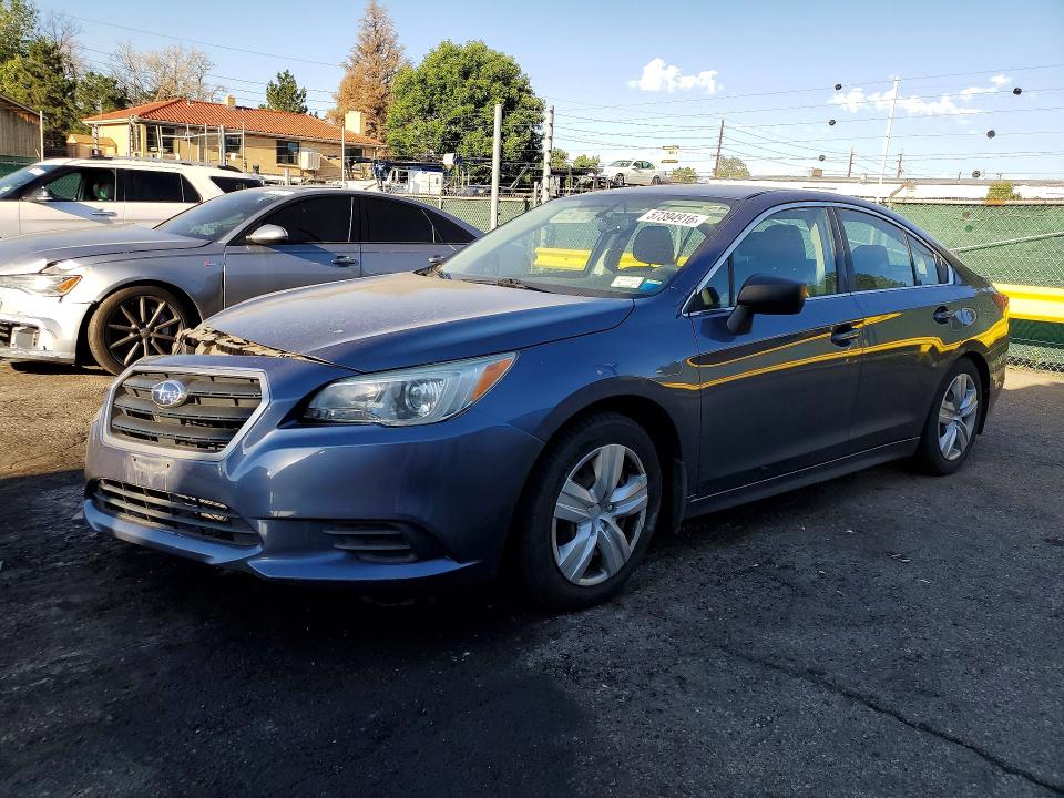Продажа на аукционе авто 2015 Subaru Legacy, vin: 4S3BNAA61F3006884, номер лота: 57394916