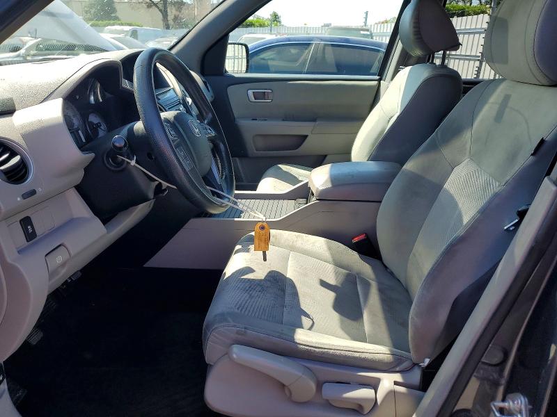 57503536 :رقم المزاد ، 5FNYF4H27FB037863 vin ، 2015 Honda Pilot مزاد بيع
