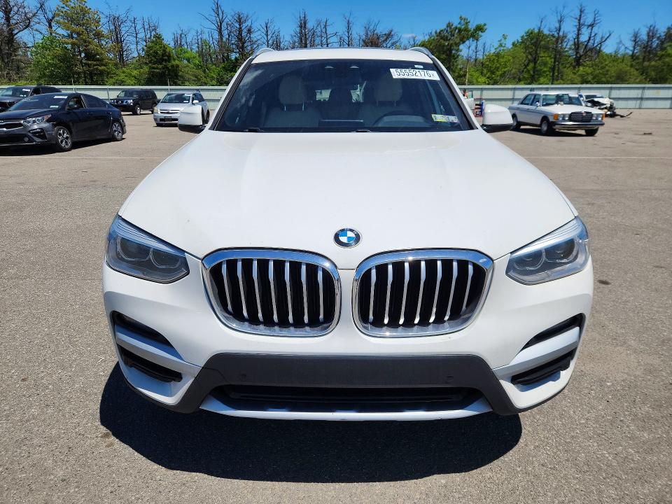 2020 Bmw X3 მანქანა იყიდება აუქციონზე, vin: 5UXTY3C0XLLE55316, აუქციონის ნომერი: 55552176