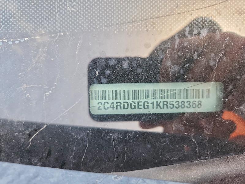 Aukcja sprzedaży 2019 Dodge Grand Caravan, vin: 2C4RDGEG1KR538368, numer aukcji: 58334176