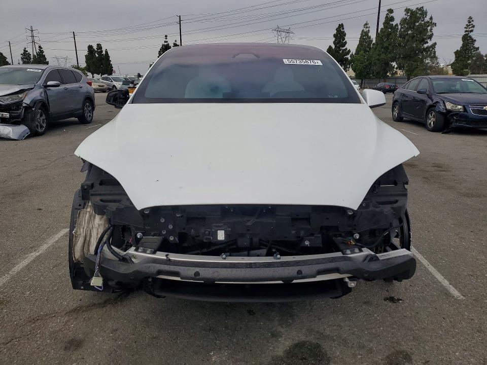 2022 Tesla Model X მანქანა იყიდება აუქციონზე, vin: 7SAXCBE68NF339387, აუქციონის ნომერი: 55735876