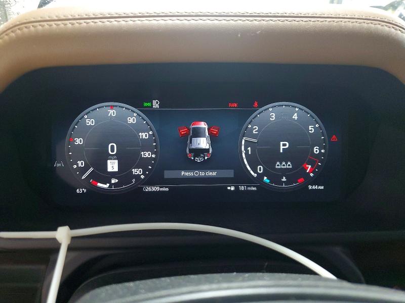 57874916 :رقم المزاد ، SALE27EU9S2411448 vin ، 2025 Land Rover Defender مزاد بيع
