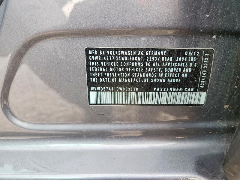 Aukcja sprzedaży 2013 Volkswagen Golf, vin: WVWDB7AJ1DW093898, numer aukcji: 58159246