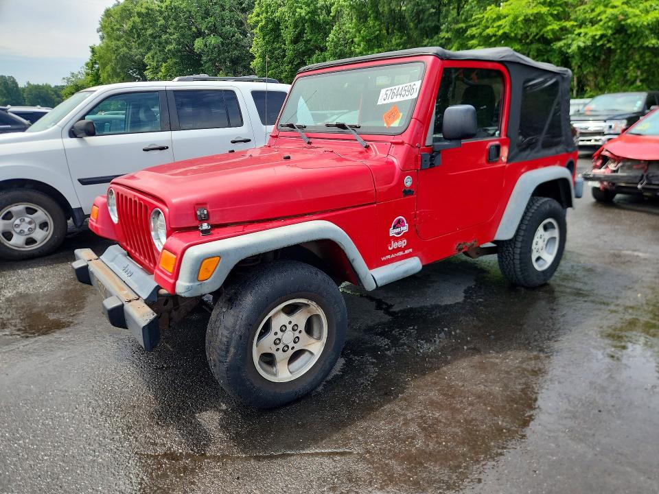 Продажа на аукционе авто 2006 Jeep Wrangler / Tj, vin: 1J4FA29136P754468, номер лота: 57644596