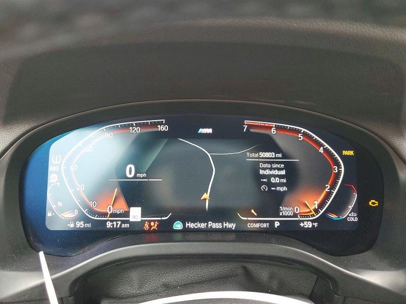 2022 Bmw X3 მანქანა იყიდება აუქციონზე, vin: 5UX53DP04N9J05460, აუქციონის ნომერი: 55752136